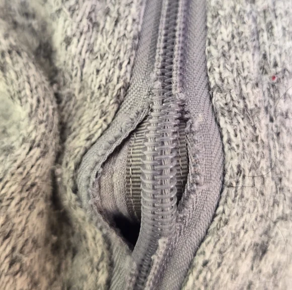 Patagonia Women's Better Sweater Vest Light Gray Full Zip Fleece Size XL - Picture 9 of 9